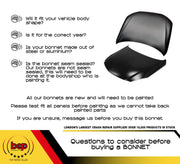 A3 2012 – 2019 BONNET PRIMED CONVERTIBLE ONLY DELIVERED TO DOOR